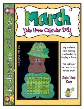 Preview of March Calendar Craft and MORE!
