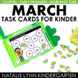 March Task Cards for Kindergarten EARLY FINISHER ACTIVITIE