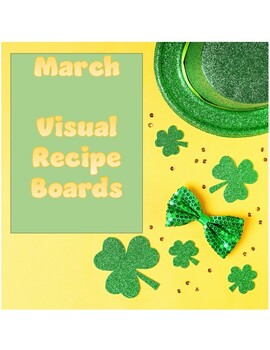 Preview of March Visual Recipe Boards