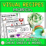 March Visual Recipes | Cheat Sheets | Speech Therapy | Lif