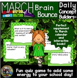 March Vocabulary Word Game For 1st and 2nd Grade