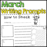 March WRITING PROMPTS common core