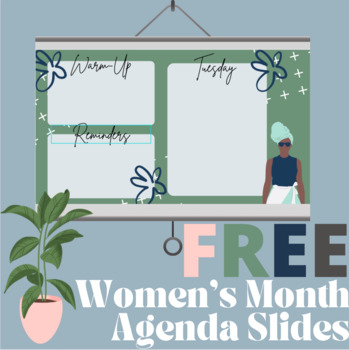 Preview of March Women's Month Agenda Slides