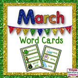 March Word Cards