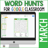March Word Hunts