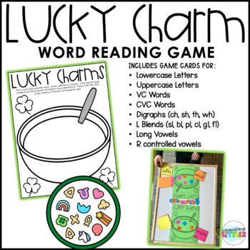 Preview of March Word Work Game | Lucky Charm