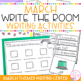 St. Patrick's Day & Spring March Write the Room | Kinderga