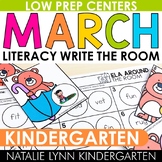 March Write the Room Kindergarten Literacy Centers Spring 