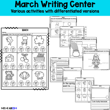 Preview of March Writing Center