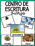 March Writing Center Bilingual Real Pictures