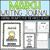 Daily Writing Prompts for March - Writing Journal for 1st 