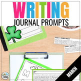 March Writing Prompts Journal - Daily Quick Write, Bell Wo