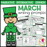 March Writing Prompts | Real-World/Draw & Write Formats | 