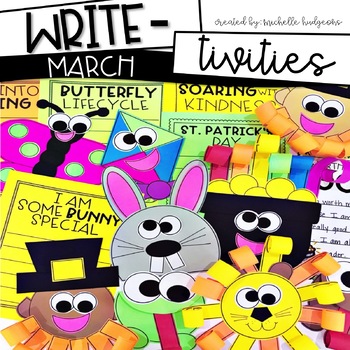 Preview of March Writing Prompts | St. Patrick's Day, Spring