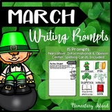 March Writing Prompts | Writing Prompts Second Grade with 
