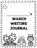 March Writing Prompts and Journal (NO PREP)