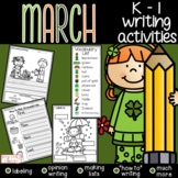 March Writing Resource for Kindergarten and First Grade, W