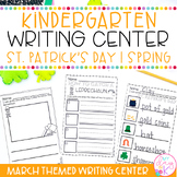 St. Patrick's Day & Spring Kindergarten Writing Pages | Wr