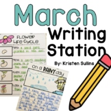March Writing Station Activities