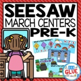 March and St. Patrick's Day Seesaw Activities for Pre-K