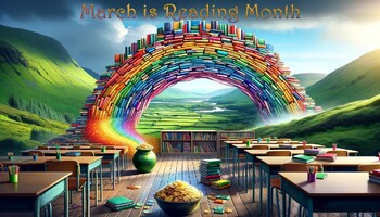 Preview of March is Reading Month & St. Patrick's Day