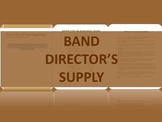 Marching Band Itinerary - Sample Two Contests in one day w
