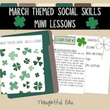 Preview of Marching Towards Success: Engaging Social Skills Unit for March