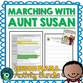 Preview of Marching With Aunt Susan by Claire Rudolph Murphy Lesson Plan and Activities
