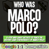 Marco Polo Web Quest Activity | 3 Part Web Quest for Marco Polo