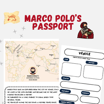 Preview of Marco Polo's Passport: Explore the World of a Famous Explorer