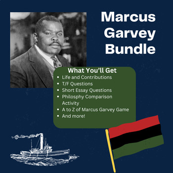 Preview of Marcus Garvey Reading Analysis/Philosphy Comparison