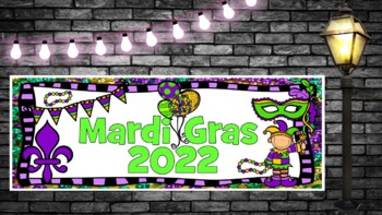 Preview of Mardi Gras 2022 60 x 22 Banner
