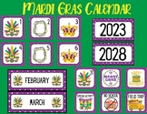 Mardi Gras Calendar