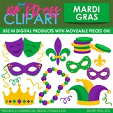 Mardi Gras Clip Art (Digital Use Ok!)