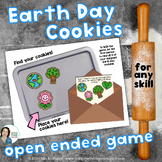 Earth Day Cookies Open Ended Game to reinforce ANY skill i