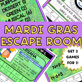 Mardi Gras Escape Room, Escape Room for Kids, Mardi Gras for Kids