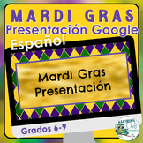 Spanish Mardi Gras Interactive Presentation Close Reading 