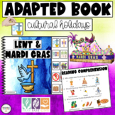 Mardi Gras & Lent Adapted Book for Special Education - Len