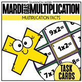 Mardi Gras Multiplication Task Cards