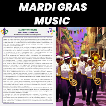 Preview of Mardi Gras Music Traditions | Mardi Gras Musical Instruments and Brass Bands
