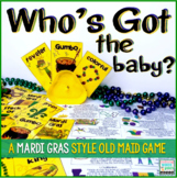Mardi Gras Old Maid Game | Who's got the baby?