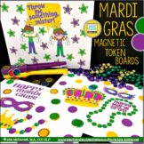 Mardi Gras Token Boards for Magnetic Wands & Tokens