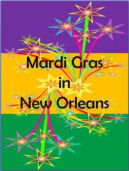 Preview of Mardi Gras in New Orleans Social Studies Unit