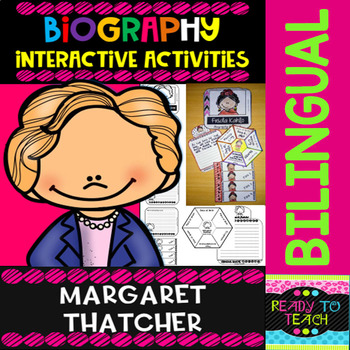 Preview of Margaret Thatcher - Interactive Activities - Dual Language