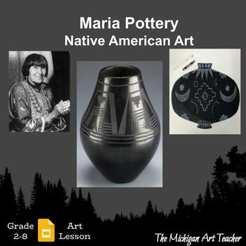 Preview of Maria Pottery Art Project - Native American Art Project