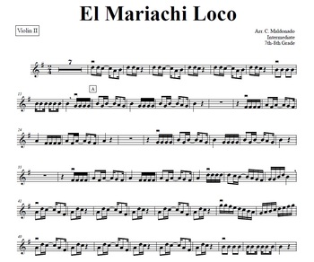 Mariachi El Mariachi Loco Intermediate Bundle By Mr Mariachi Tpt