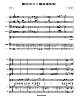 Preview of Mariachi: Rogaciano El Huapanguero-Intermediate Score