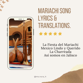 Preview of Mariachi Song Lyrics & Translations