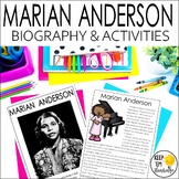 Marian Anderson Biography Black History Month Activities a