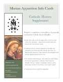 Marian Apparition Information Cards
